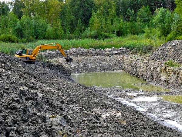 Fish Pond Digging in Kingsport