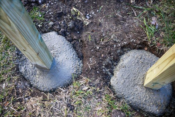 Post Hole Excavation in Kingsport