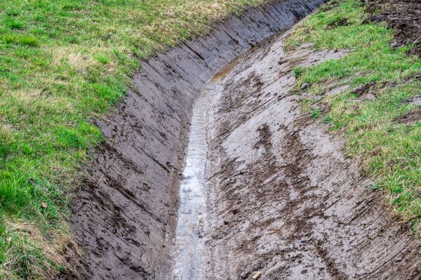 Drainage Ditch Construction in Kingsport