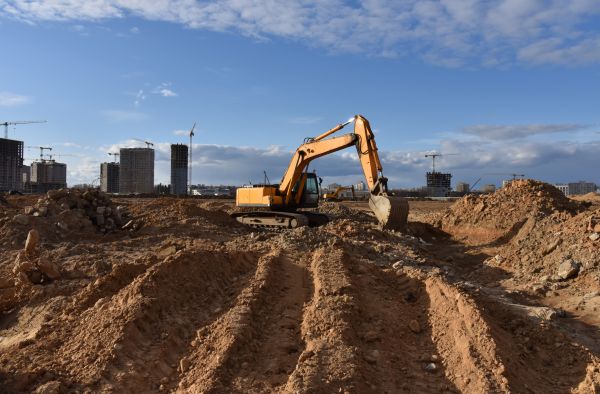 Drainage Trench Excavation in Kingsport