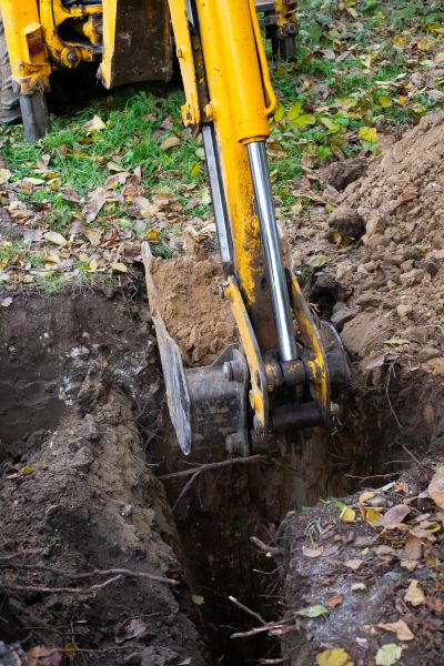 Sewer Tank Excavation in Kingsport