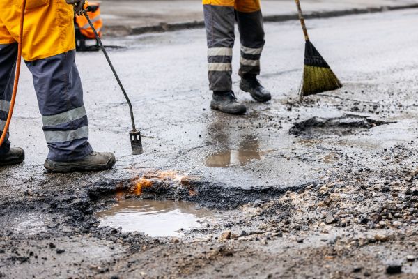 Gravel Pothole Repair in Kingsport