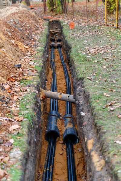 Electrical Line Excavation in Kingsport