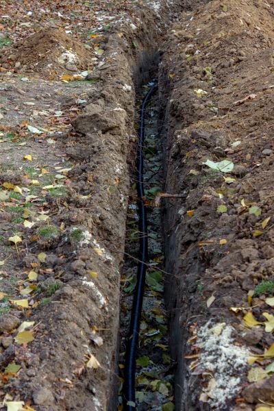 Cable Line Trenching in Kingsport
