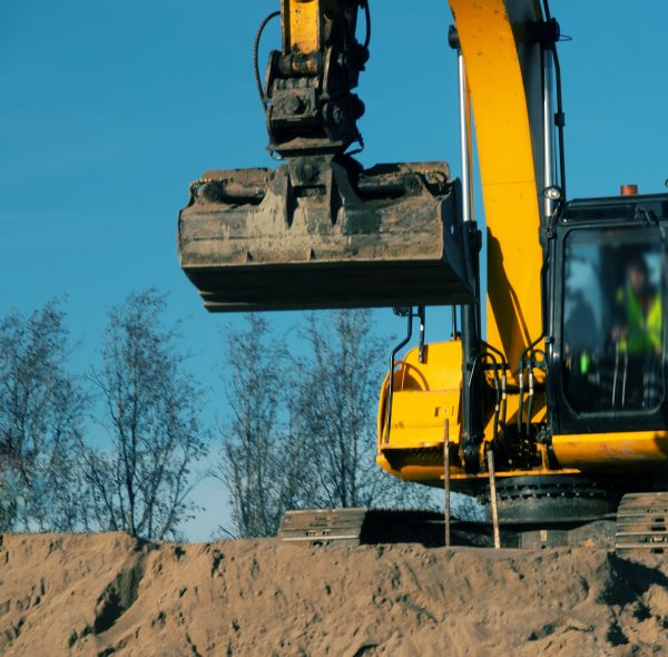 Ditch Grading in Kingsport